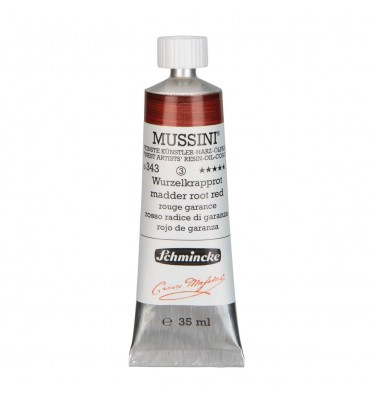 Tinta Óleo Schmincke Mussini 35ml S3 343 Madder Root Red