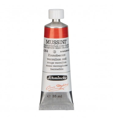 Tinta Óleo Schmincke Mussini 35ml S3 364 Vermilion Red 