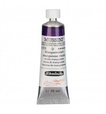 Tinta Óleo Schmincke Mussini 35ml S4 472 Manganese Violet