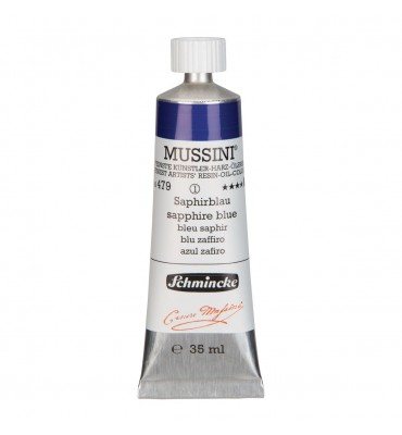 Tinta Óleo Schmincke Mussini 35ml S1 479 Saphire Blue