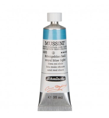 Tinta Óleo Schmincke Mussini 35ml S2 485 Royal Blue Light