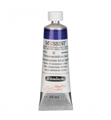 Tinta Óleo Schmincke Mussini 35ml S2 491 Ultramarine Blue Light