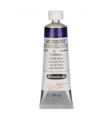 Tinta Óleo Schmincke Mussini 35ml S3 493 Delft Blue