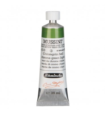 Tinta Óleo Schmincke Mussini 35ml S3 510 Chrome Green Light