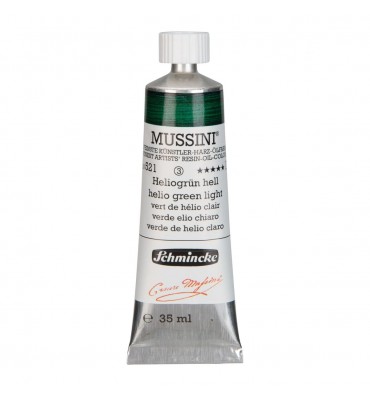 Tinta Óleo Schmincke Mussini 35ml S3 521 Helio Green Light 