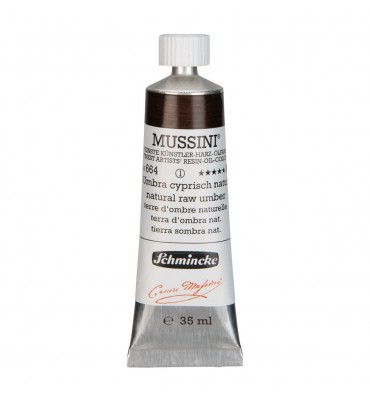 Tinta Óleo Schmincke Mussini 35ml S1 664 Natural Raw Umber
