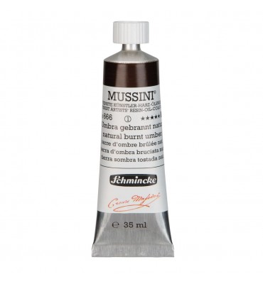 Tinta Óleo Schmincke Mussini 35ml S1 666 Natural Burnt Umber