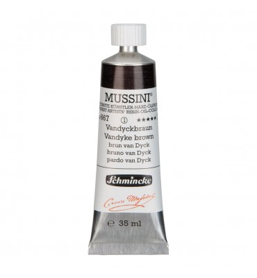 Tinta Óleo Schmincke Mussini 35ml S1 667 Vandyke Brown