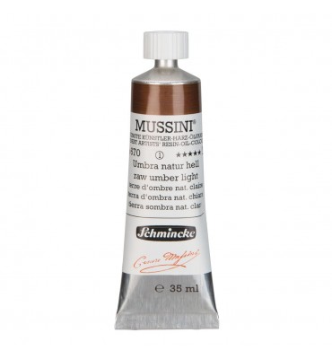 Tinta Óleo Schmincke Mussini 35ml S1 670 Raw Umber Light