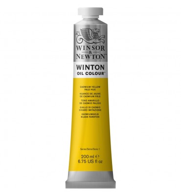 Tinta Óleo Winsor & Newton Cadmium Yellow Pale Hue Winton