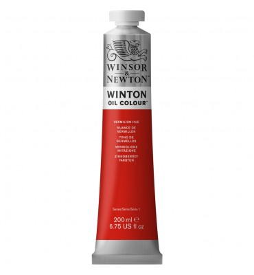 Tinta Óleo Winsor & Newton  682 Vermilion Hue 200ml Winton