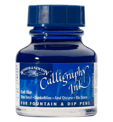 Tinta Para Caligrafia Winsor & Newton Blue Dark