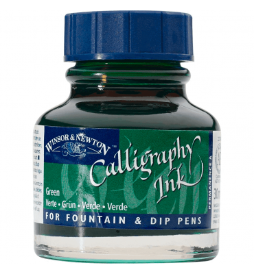 Tinta Para Caligrafia Winsor & Newton Green 