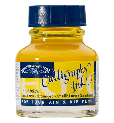 Tinta Para Caligrafia Winsor & Newton Yellow Lemon 