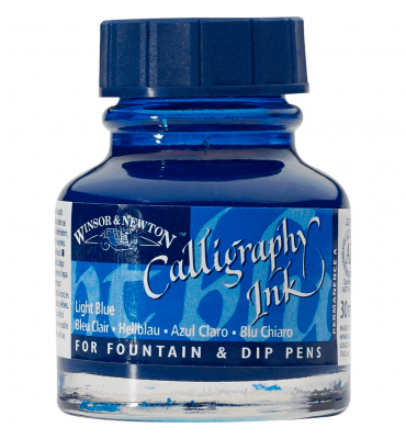 Tinta Para Caligrafia Winsor & Newton Blue Light