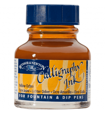 Tinta Para Caligrafia Winsor & Newton Yellow Ocre