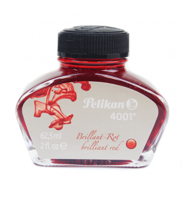 Tinta Para Caneta Tinteiro 4001 Pelikan 62,5ml Vermelho