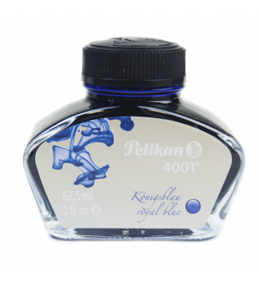 Tinta Para Caneta Tinteiro 4001 Pelikan 62,5ml Azul Royal