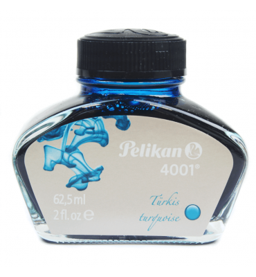 Tinta Para Caneta Tinteiro 4001 Pelikan 62,5ml Turquesa