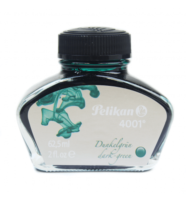 Tinta Para Caneta Tinteiro 4001 Pelikan 62,5ml Verde Escuro