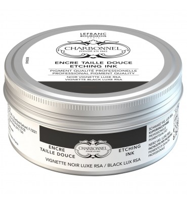 Tinta Gravura em Metal Charbonnel RSR Black 200ml