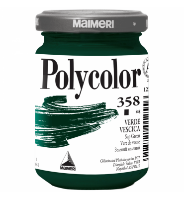 Tinta Acrílica Polycolor Maimeri 140ml Sap Green 358