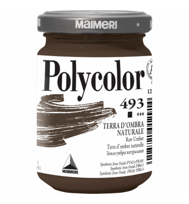 Tinta Acrílica Polycolor Maimeri 140ml Raw Umber 493