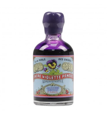 Tinta Tinteiro Herbin Edição 350 anos Violet Pensee 100ml