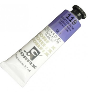 Tinta a Óleo Corfix 37ml 119 Violeta Dioxazina - G1