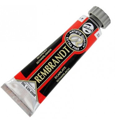 Tinta Óleo Rembrandt 15ml 334 Scarlet - Série 3