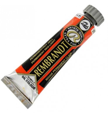 Tinta Óleo Rembrandt 15ml 370 Permanent Red Light - Série 3