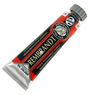 Tinta Óleo Rembrandt 15ml 371 Permanent Red Deep - Série 3