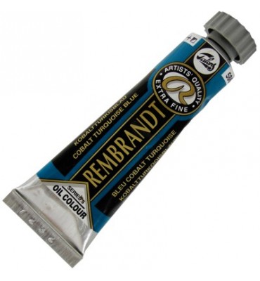 Tinta Óleo Rembrandt 15ml 586 Cobalt Turq. Blue - Série 5