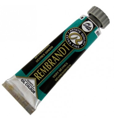 Tinta Óleo Rembrandt 15ml 650 Sèvres Green - Série 3