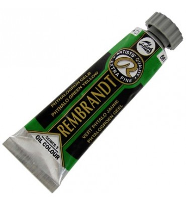 Tinta Óleo Rembrandt 15ml 681 Phthalo Green Yellow - Série 3