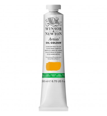Tinta Óleo Winsor & Newton Artist 200ml S4 Cadmium Free Yellow