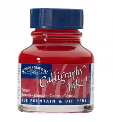 Tinta Para Caligrafia Winsor & Newton Crimson