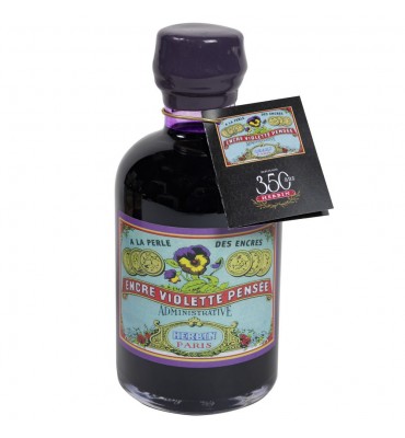 Tinta Tinteiro Herbin Edição 350 anos Violet Pensee 500ml
