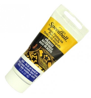 Tinta Óleo Para Xilogravura 37ml Speedball 3452 Azul