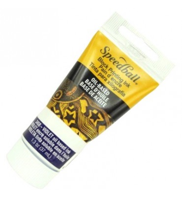 Tinta Óleo Para Xilogravura 37ml Speedball 3458 Violeta