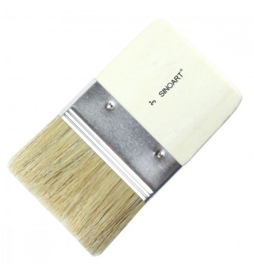 Trincha Pintura Estilo Livre Paddle Natural Sinoart 3" - 75mm
