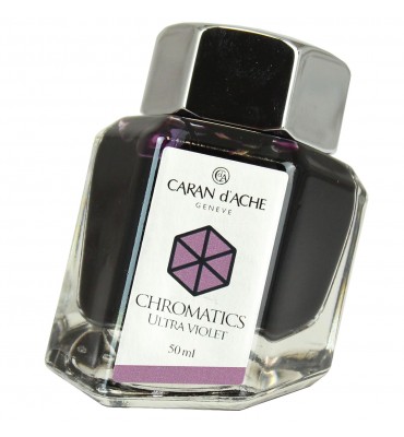 Tinta Para Caneta Tinteiro Caran d'Ache Chromatics Ultraviolet 50ml