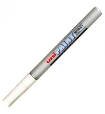 Marcador Uni Paint Marker PX-203 Prata