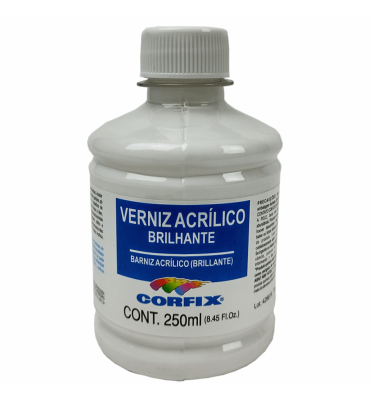 Verniz Acrílico Brilhante 250ml Corfix