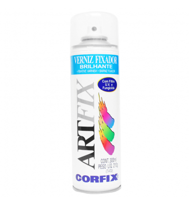 Verniz Spray Corfix Artfix 210g Brilhante