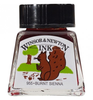 Tinta para Desenho Winsor & Newton 14ml Burnt Sienna