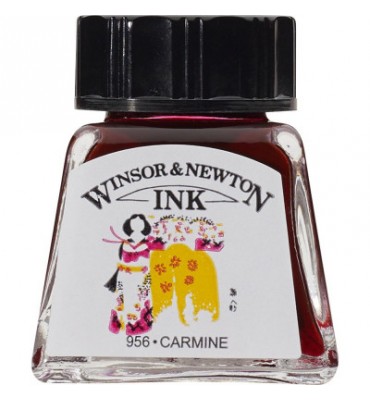 Tinta para Desenho Winsor & Newton 14ml Carmine