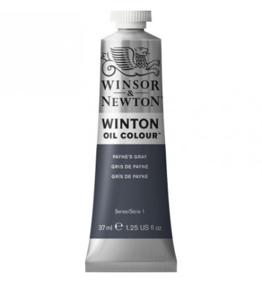 Tinta Óleo Winton 37ml Winsor & Newton 465 Payne's Gray