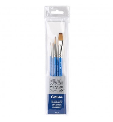 Kit de Pincéis Winsor & Newton Cotman 5 unidades