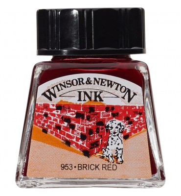 Tinta para Desenho Winsor & Newton 14ml Brick Red
